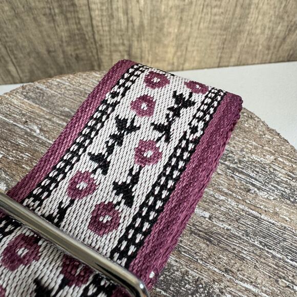 Wide FLORAL Purse Strap Adjustable Crossbody Guitar Strap NEW FAST SHIP - Picture 2 of 3